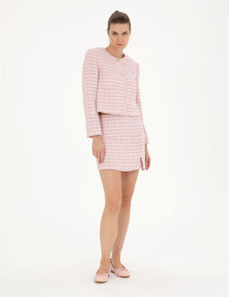 Pembe T_vit Crop Ceket - Pierre cardin фото 4