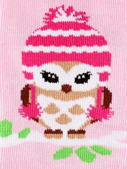 OMSA kids Calzino 21P64 (совы) - rosa  фото 5