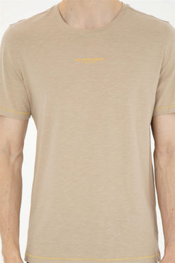 Мужская футболка светло-хаки - U.s. polo assn фото 6