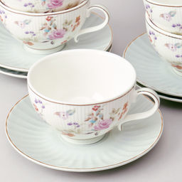 ЧАЙНЫЙ НАБОР LEFARD ВРЕМЕНА ГОДА НА 6 ПЕР. 12 ПР. 250 МЛ ГОЛУБОЙ  фото 7