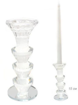 Подсвечник 15 см / GT786 /уп 120/