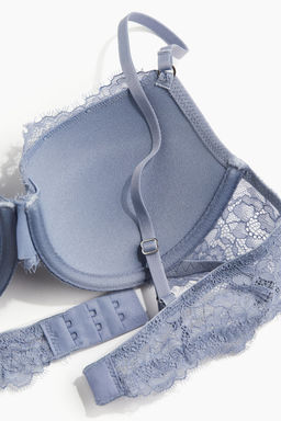 Sujetador push-up de encaje - H&m фото 7