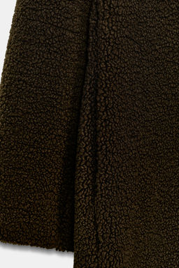 FAUX SHEARLING COAT - Zara фото 12