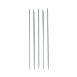 Спицы GAMMA 5-ти компл. чулочные KN5 алюминий d 4.0 мм 20 см 5 шт с покрытием фото 4