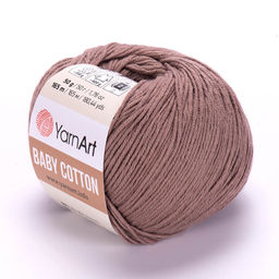 Беби коттон (Baby cotton) пряжа YarnArt 50%хлопок 50%акрил10x50г/165м