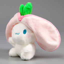 Мягкая игрушка Зайка-клубника на брелоке, 11 см - Simaland фото 5