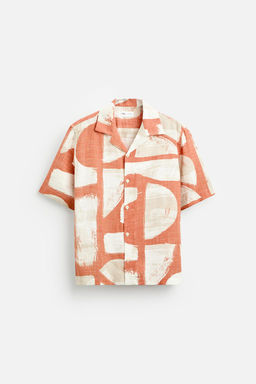 ABSTRACT PRINT SHIRT - Zara фото 6