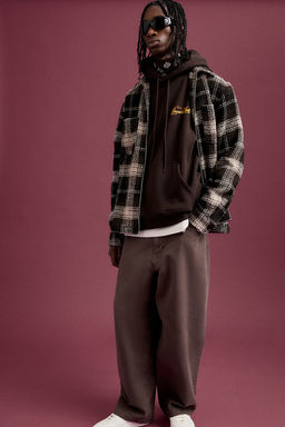 Sudadera con capucha y estampado Loose Fit - H&m фото 2