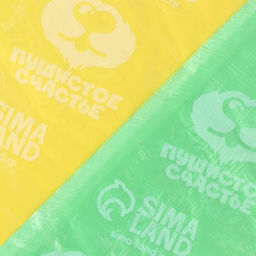 Цена за 20 шт. Пакеты для уборки за собаками в шоубоксе Пушистое счастье (20 рулонов по 15 пакетов, 22 х 30 см)  фото 6