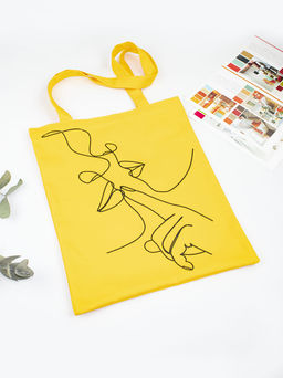 Сумка-шоппер цв. Желтый