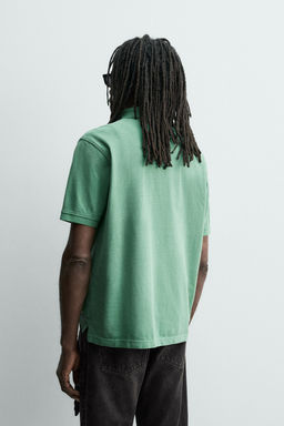 POLO PIQU? LAVADO AARON LEVINE X ZARA / Negro  фото 11