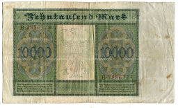 10000 марок 1922 года Германия