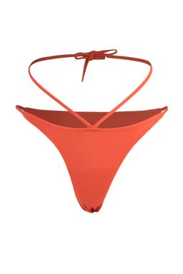 Turuncu Biyeli High Leg Bikini Alt? TBESS22BA0289