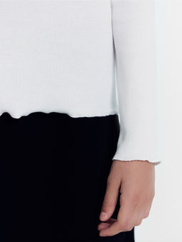 Джемпер для девочек в белом цвете - Mark formelle фото 7