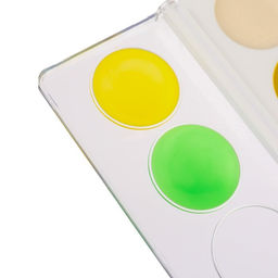 Краски акварельные "Тачки", 6 цветов, без кисти, Тачки