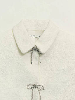 Жакет из хлопка с бантами / Zarina