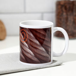 Кружка сублимация Юрий металлические тросы, 320 мл, с нанесением - Дарим красиво фото 3