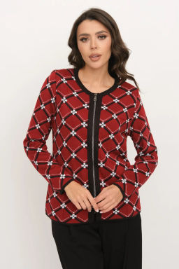 ЗЛАТА Жакет М 3173/красный
