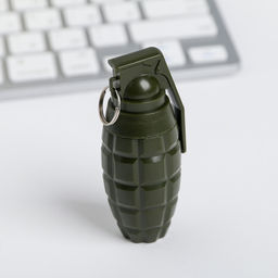 Подарочный набор, блокнот 32 листа и ручка-граната «23 февраля: Настоящему герою»