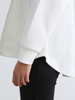 Kap??onlu Soft Touch Kad?n Fermuarl? Sweatshirt