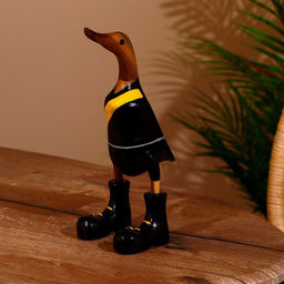 Сувенир «Утка в чёрном», 27 см, дерево