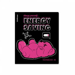 Цена за 5 шт. Тетрадь общая ученическая ErichKrause Low Battery, 48 листов, клетка, матовая ламинация+выборочный УФ-лак_MIX-PACK  фото 3