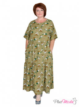 Платье Модель №940 размеры 44-84 - Plusmoda фото 6