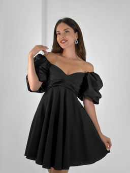 Платье Элия (черный) - Nadi bordo фото 2