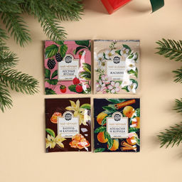 Чай в пакетика Уютного Нового года в конверте, 7,2 г (4 шт . х 1,8 г). - Фабрика счастья фото 3