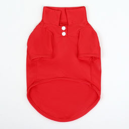 Футболка-поло для животных, XL (ДС 40, ОГ 50, ОШ 33 см), красная - Simaland фото 6