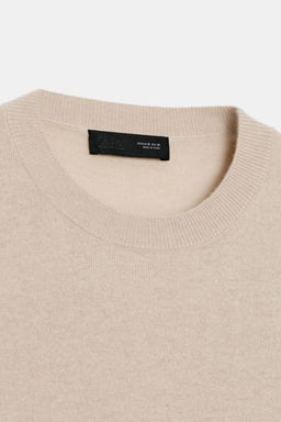 100% EXTRA-SOFT WOOL JUMPER WITH LONG SLEEVES - Zara фото 7