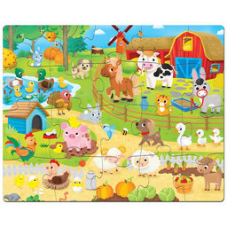 Напольный пазл Большая ферма - Puzzle time фото 2