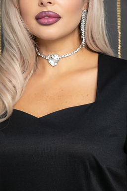 Платье Дебора (черное) П12032 - Lt collection фото 3