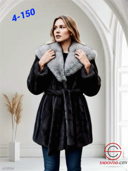 Шуба женская из искусственного меха