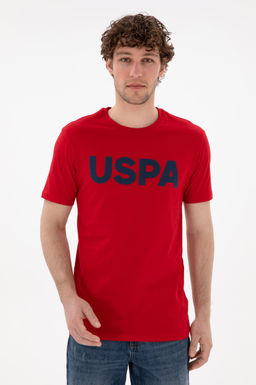 Erkek Regular Fit Bisiklet Yaka K_rm_z_ Basic Ti__rt Sepette S_rpriz _ndirim - U.s. polo assn фото 3