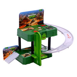 Парковка «Военная база», 1 машинка, 8 дорожных знаков, 31 деталь