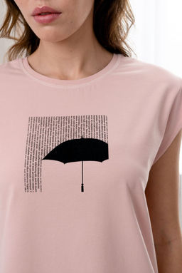 ФУТБОЛКА ЖЕНСКАЯ арт. 4505W-20244.1H-520.1093 - Almando melado фото 3