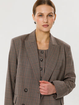 Двубортный жакет - Stilla фото 3