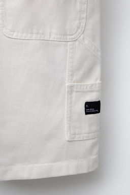 DENIM BERMUDAS WITH POCKETS - Zara фото 4