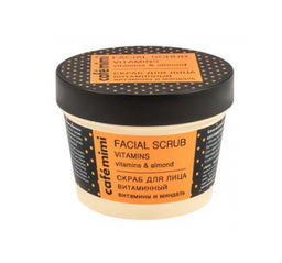 КАФЕ КРАСОТЫ le Cafe Mimi Стакан Скраб д/лица Витаминный 110мл