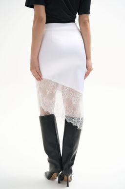 Юбка Алексия (белый) - Эльза фото 18