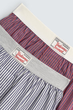 2-PACK OF COMBINED POPLIN BOXERS - Zara фото 3