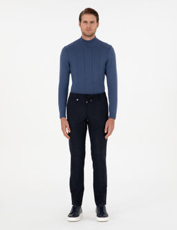 Lacivert Ex. Slim Fit Kuma_ Pantolon