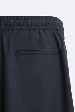 LYOCELL JOGGER WAIST TROUSERS - Zara фото 11