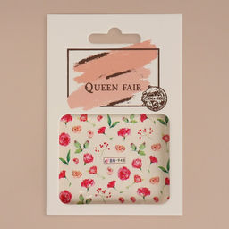 Цена за 6 шт. Слайдер - дизайн для ногтей Розовый вальс, фасовка 6 шт, цвет розовый/зелёный - Queen fair фото 2