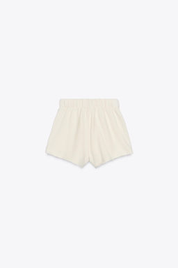 RUSTIC SHORTS WITH DRAWSTRING - Zara фото 13
