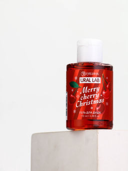 Цена за 2 шт. Гель для душа, 110 мл, Merry cherry Christmas, аромат вишня, Ural Lab фото 5
