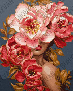 Алмазная мозаика на подрамнике 40x50 Цветы / YSG28135 /уп 30/