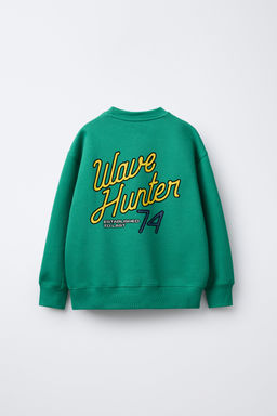 FLOCK PRINT SWEATSHIRT - Zara фото 2