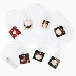 Гирлянда светодиодная с прищепками «Чудес в новом году», 1.5 м